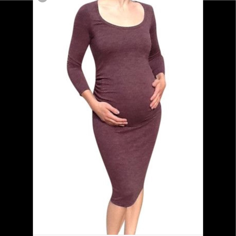 Old navy maternity dress, plum